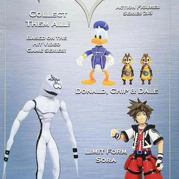 NEW Kingdom Hearts Diamond Select Toys Limit Form Sora 6" Action Figure - Picture 2 of 3